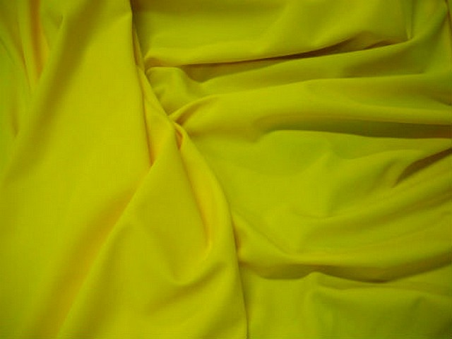 Lycra jaune bouton d or