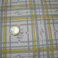 Lycra jaune et gris a carreaux paddle 1