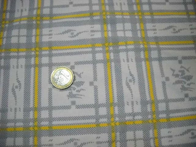 Lycra jaune et gris a carreaux paddle 1