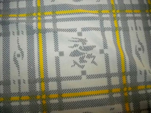 Lycra jaune et gris a carreaux paddle 2