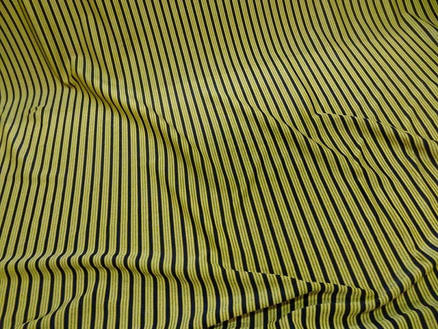 Lycra jaune rayures et lignes 1