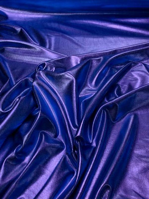 Lycra lame bleuet 2 