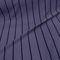 Lycra lilas rayures craie 1