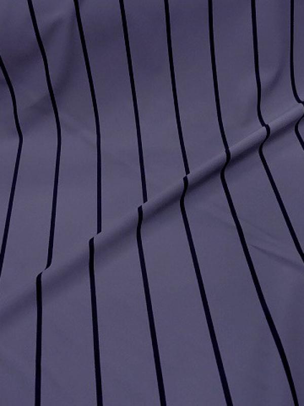 Lycra lilas rayures craie 1 
