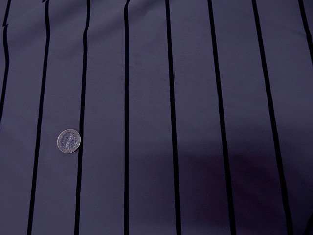 Lycra lilas rayures craie 3