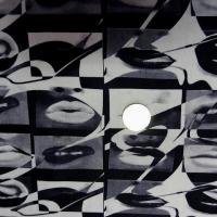 Lycra lips carres noir et blanc 3 