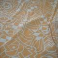 Lycra lurex prismes blanc et abricot 3 