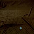 Lycra marron speculoos pois noirs moyens 2