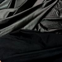 Lycra noir brillant effet mouille 2 