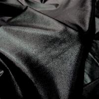 Lycra noir brillant effet mouille 2 