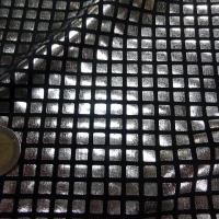 Lycra noir cubes 3d argent 