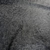 Lycra noir motif frappe satine 2