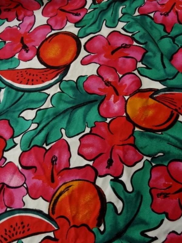 Lycra pasteque et orange 1