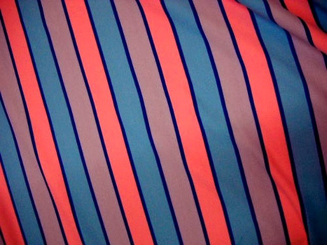 Lycra rayures et bandes tricolore 1