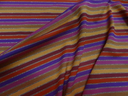 Lycra rayures lurex 2