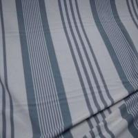 Lycra rayures transat gris bleute blanc 1 