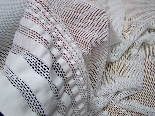 Lycra resille avec embases blanche 1