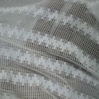 Lycra resille rayures blanches 1 