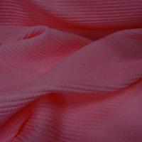 Lycra rose chaud rayures cloquees 1