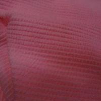 Lycra rose chaud rayures cloquees 2