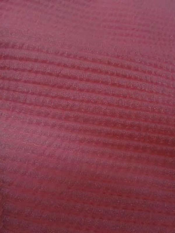 Lycra rose chaud rayures cloquees 2 