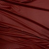 Lycra rouge flamenco a pois velours bleu nuit 3 