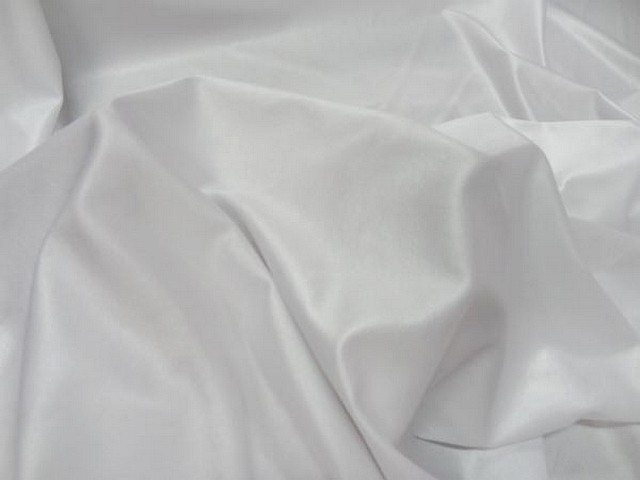 Lycra satine fin blanc 3