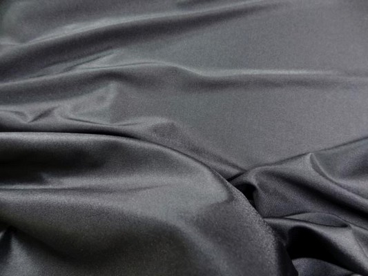 Lycra satiné gris moyen 0