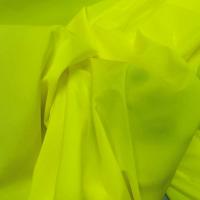 Lycra satine jaune citron 2 