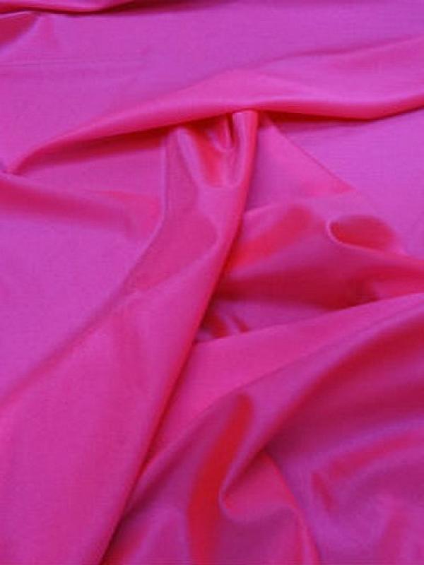 Lycra satine rose fluo 1