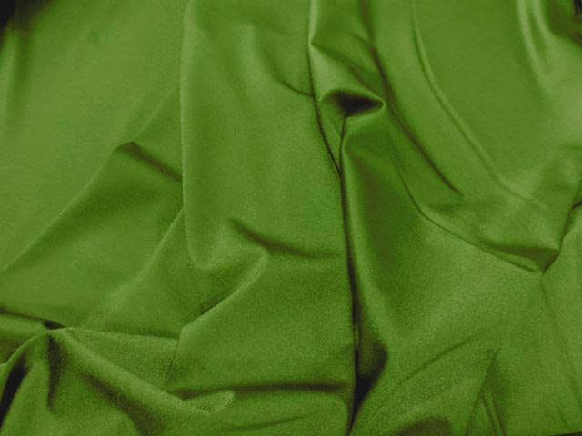 Lycra satine vert prairie