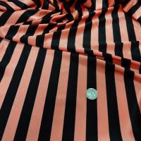 Lycra saumon et noir rayures bagnard moyennes 2 