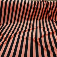 Lycra saumon et noir rayures bagnard moyennes 3