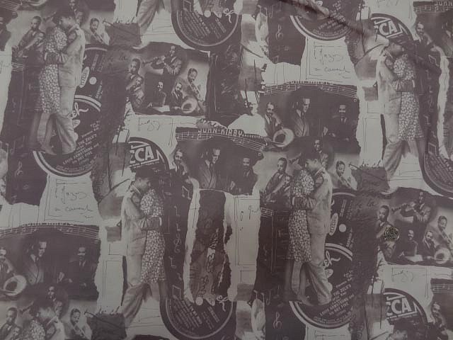 Lycra scene jazz west and blues teintes sepia 1