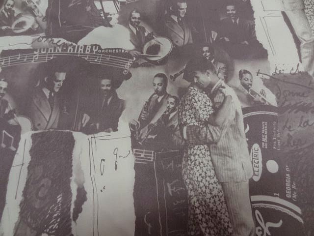 Lycra scene jazz west and blues teintes sepia 2