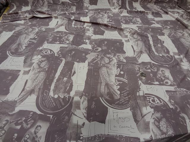 Lycra scene jazz west and blues teintes sepia 4