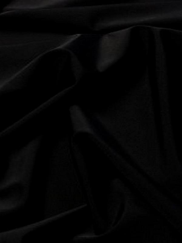 Lycra teinte noire 