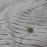 Lycra transparent et ruban blanc 4 