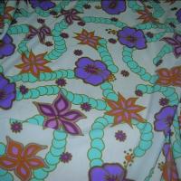 Lycra vermiculaire fleuri 1 