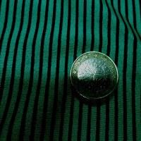 Lycra vert emeraude rayures et lignes noires 4