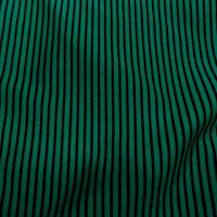 Lycra vert satine a rayure noire1