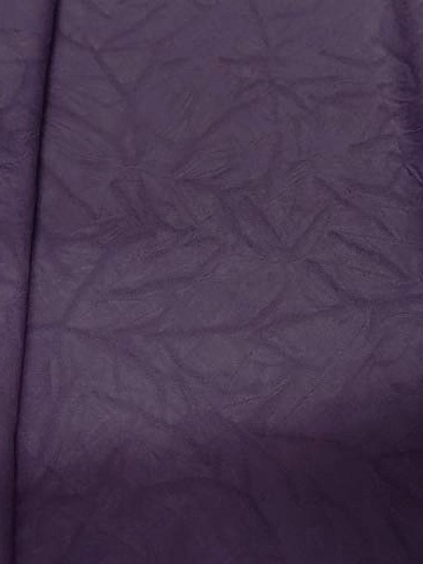 Lycra violet d eveque aspect froisse 2 