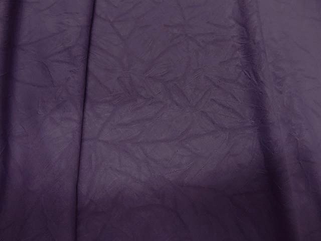 Lycra violet d eveque aspect froisse 2