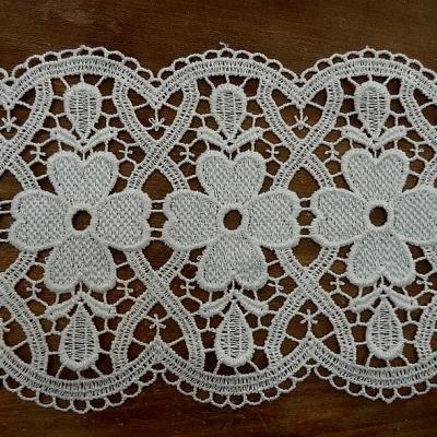 Macrame blanc casse croisillons 1 