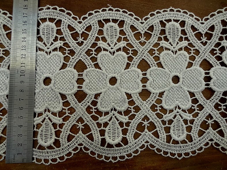 Macrame blanc casse croisillons 2