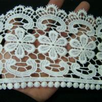 Macrame blanc casse fleur panier et pois 2 