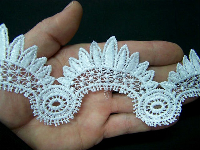 Macrame blanc diademe