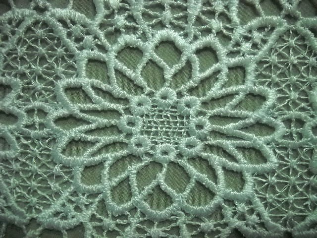 Macrame blanc ellipse 4