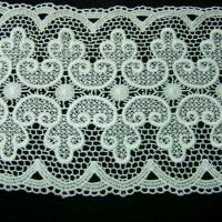 Macrame blanc quadrillage et panier 1