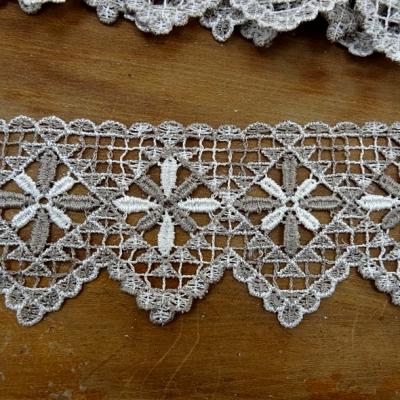 Macrame ceruse ficelle motif zigzag fleur etoilee 1 